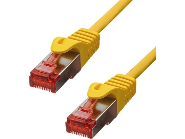 ProXtend 6FUTP-07Y, 7 m, Cat6, F/UTP (FTP), RJ-45, RJ-45, Gult