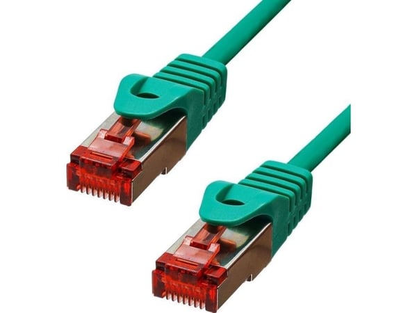 ProXtend - Koblingskabel - RJ-45 (hann) til RJ-45 (hann) - 15 m - 5.8 mm - foliebelagt uskjermet tvinnet kabelpar (F/UTP) - CAT 6 - halogenfri, ute...