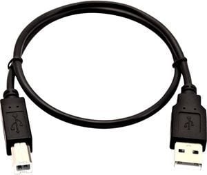 V7 - USB-kaapeli - USB (uros) - USB Type B (uros) - USB 2.0 - 50 cm