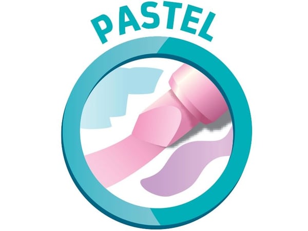 Maped Fluo Peps korostuskynä pastelli 4 väriä