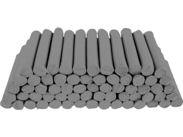 Mona skolemodellervoks i pinner rund Luz Gray 1 kg, universell