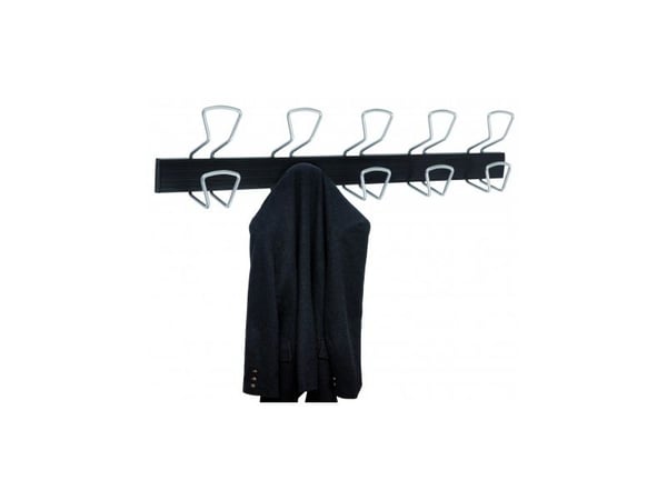 Alba PMPRO5M, Innendørs, Universalkrok, Sort, Sølv, ABS, Stål, Skru, 10 kg