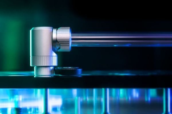 EK Water Blocks EK-Quantum Torque Micro G1/4 tommers forlengelse rett MF 7 - Satin Titanium