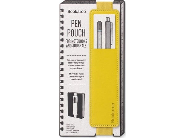 IF Bookaroo Pen Pouch - Chartreuse-kynänpidike
