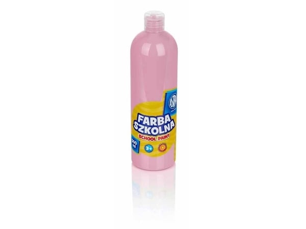 Astra skolefarge 500 ml lys rosa (301112008)