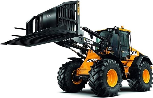 Brittisk JCB 419s lastskopa