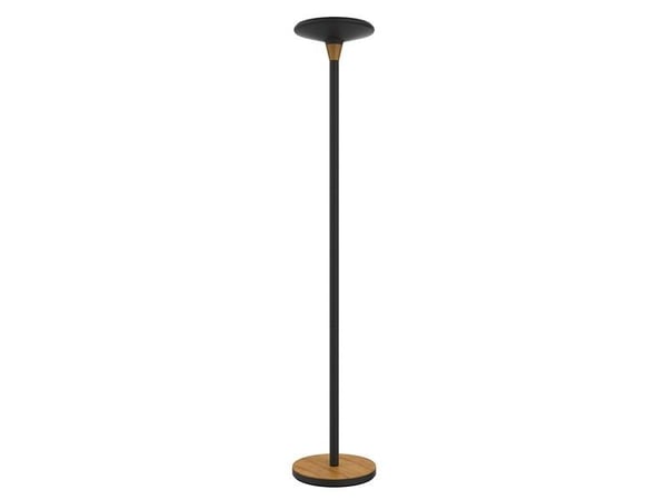 Unilux 400140805, Universell, Sort, Bamboo, Metall, 44,6 W, LED, 1 ampuller