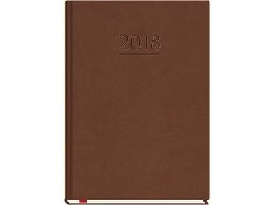 Populær Planner A5, brun (T-209V-S2)