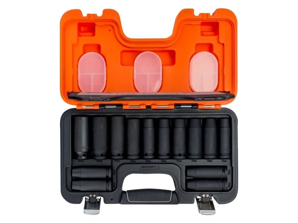 Bahco lyöntipään sarja 1/2" 10-27 L