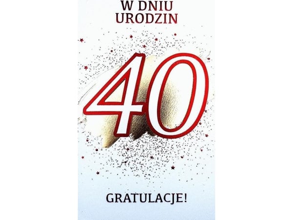 Armin Style 40-årsdagskort