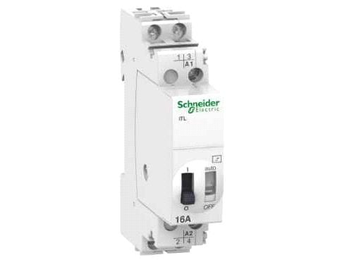 Schneider Electric A9C30812, Valkoinen, EN 669-1 EN 669-2-2, 50 - 60 Hz, 16 A, 18 x 60 x 84 mm, -20 - 50 °C