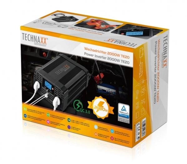Technaxx TE20 - DC-AC-omriktare