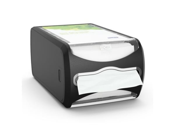 Lautasliina-annostelija Tork Xpressnap® Fit - tiskille