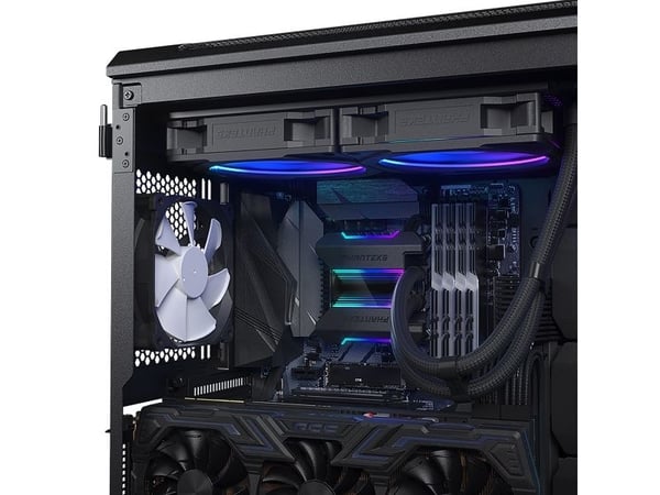 Phanteks Glacier One 280 MPH - Væskekjølesystem for prosessor - Radiatorstørrelse: 280 mm - (for: LGA1366, LGA2011, LGA2011-3, AM4, LGA2066, TR4, s...