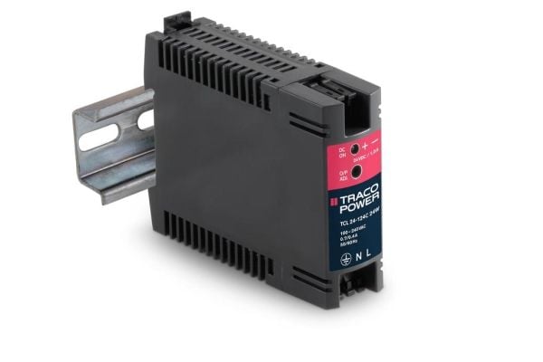 Traco Power TCL 024-112, 27 mm, 75 mm, 100 mm, 140 g, 24 W, 85-375 V