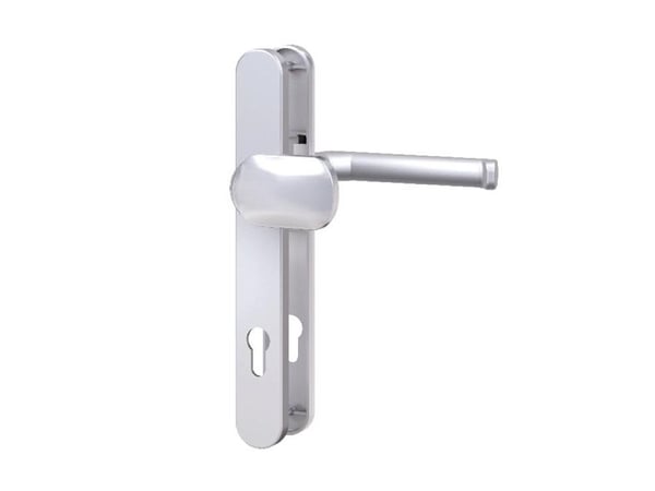 BASI 7835-0101, Dørkule uten låsefunksjon, Inne & Ute, Sølv, Aluminium, 32 mm, 249 mm