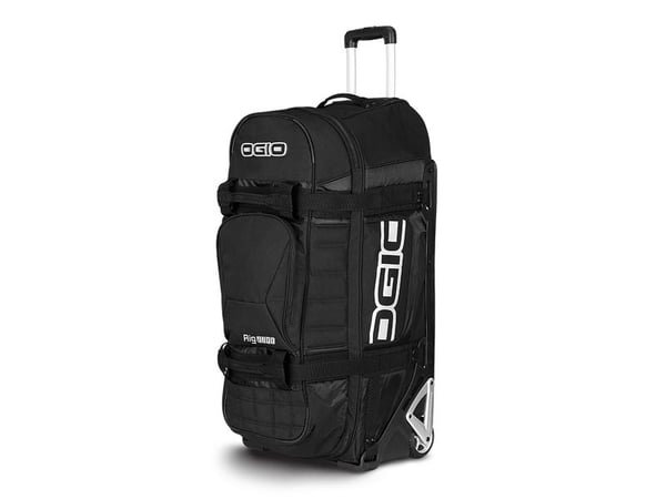 OGIO Rig 9800 Travel Bag, Tralle, Softshell, Sort, Black, 2 hjul, Rullehjul