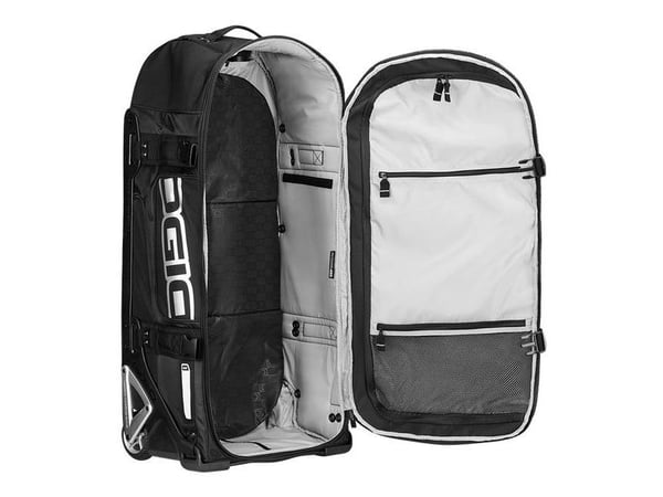 OGIO Rig 9800 Travel Bag, Tralle, Softshell, Sort, Black, 2 hjul, Rullehjul