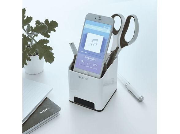 Leitz WOW Sound - Kynäteline - polystyreeni (PS) - musta