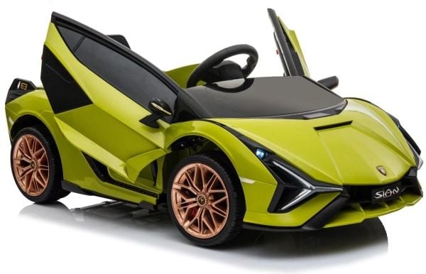 Lamborghini Sian elbil 12V, grønn