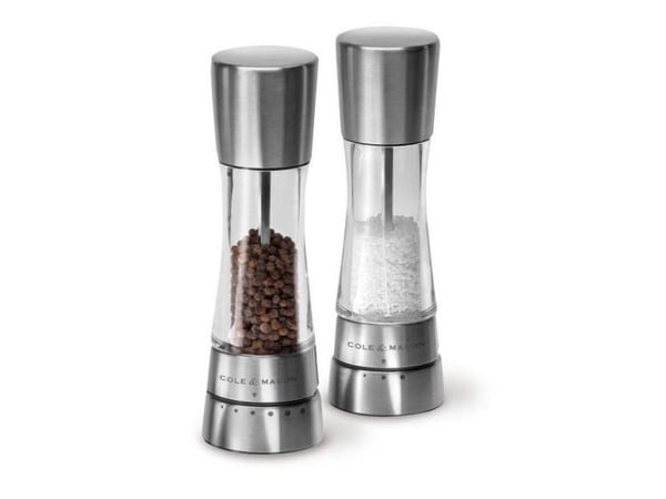 Cole & Mason H59408G, Rustfritt stål, Akryl, Rustfritt stål, Salt, Pepper, 6 cm, 190 mm, 300 g