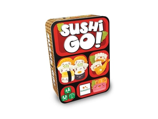Tarjotin Lautapelitfi Sushi Go -korttipeli