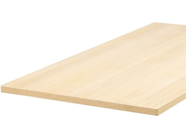 Elfen ergodesk bordplate, 120 x 60 cm, eikefinérmønster
