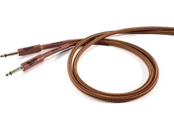 PROEL flettet instrumentkabel, 3 m, svart-gul