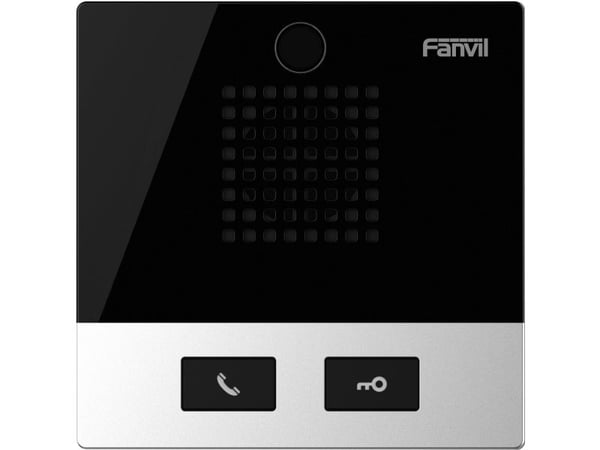 Fanvil I10SD, Sort, Sølv, IP54, Akrylonitril-butadien-styren (ABS), Vertikal, Raskt Ethernet, 10,100 Mbit/s