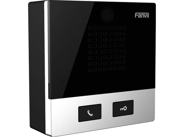 Fanvil I10SD, Sort, Sølv, IP54, Akrylonitril-butadien-styren (ABS), Vertikal, Raskt Ethernet, 10,100 Mbit/s