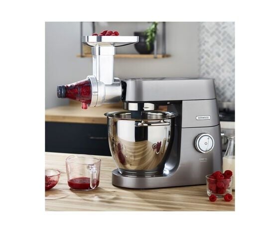 Kenwood KAX644ME - Fruktpressetilbehør - for stativmikser - børstet aluminium