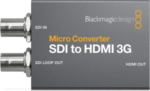 Blackmagic Micro muunnin SDI HDMI 3G w/ PSU kanssa