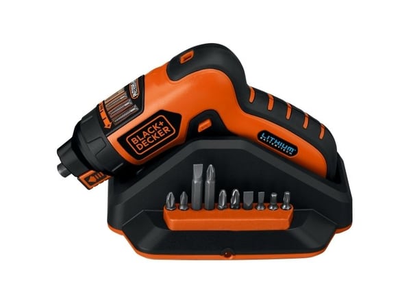 Black & Decker BDCDD186KB, Pistooliporakone, Avaimeton, Musta, Oranssi, 1 cm, 2,5 cm, 1 cm