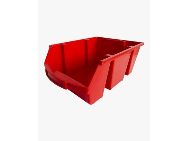 Viso SPACY5R, Säilytyskori, Punainen, Suorakulmainen, Polypropeeni (PP), Yksivärinen, 28 L