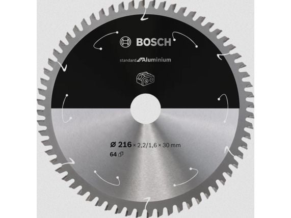 Bosch RUNDSAVKLINGE BATTERI STD ALU 216X30MM 64T