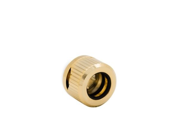 EK Water Blocks EK-Torque HDC 12 tilkobling rett G1/4 tommer AG til 12 mm OD hardt rør - gull