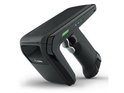 Zebra RFD40 Premium Plus Sled - Strekkode / RFID-leser - Bluetooth 5.3, 802.11a/b/g/n/ac/ax, NFC, eConnex, USB-C - midnatts sort