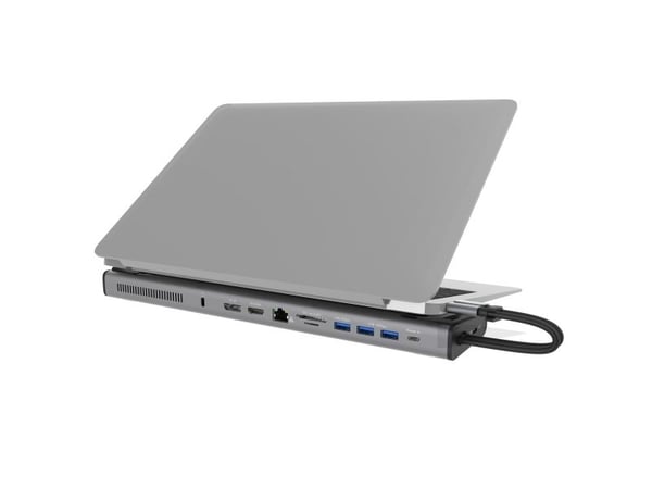 j5create JCD552-N M.2 NVMe® USB-C® gen. 2 dokkingstasjon, Koblet med ledninger (ikke trådløs), USB 3.2 Gen 1 (3.1 Gen 1) Type-C, 10,100,1000 Mbit/s...