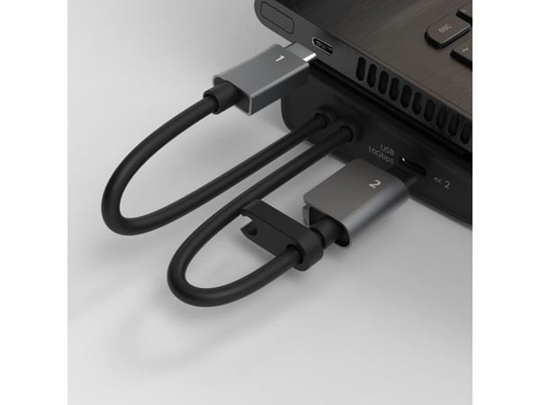 j5create JCD552-N M.2 NVMe® USB-C® gen. 2 dokkingstasjon, Koblet med ledninger (ikke trådløs), USB 3.2 Gen 1 (3.1 Gen 1) Type-C, 10,100,1000 Mbit/s...