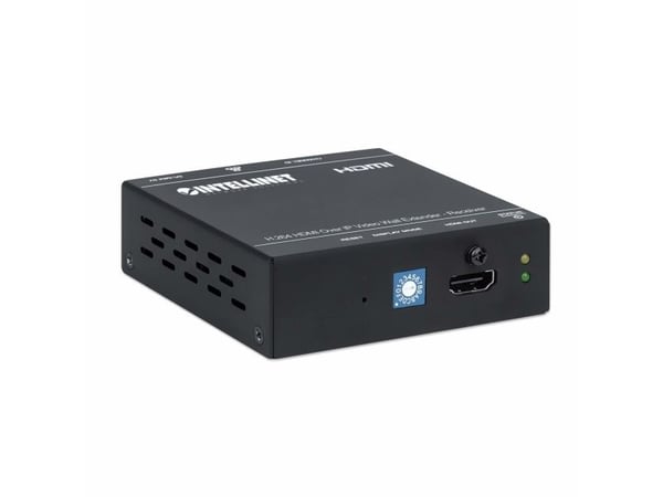 Intellinet 208345, 1920 x 1080 piksler, AV-mottaker, 500 m, Sort, HDCP