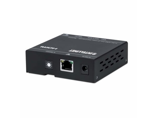 Intellinet 208345, 1920 x 1080 piksler, AV-mottaker, 500 m, Sort, HDCP