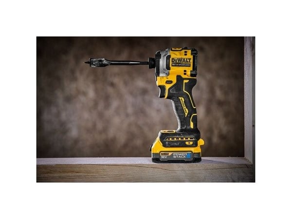 DeWALT DCF850E2T-QW, Iskuruuvain, Pistoolikahva, Pikaistukka, Musta, Keltainen, Harjaton, Ripustinkoukku