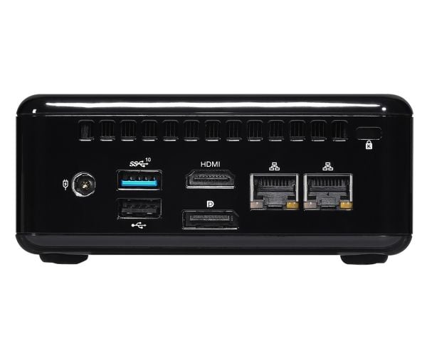 ASRock Industrial NUC BOX-J6412 - Barebone - boks 1 x Celeron J6412 / inntil 2.6 GHz - RAM 0 GB - UHD Graphics - Gigabit Ethernet