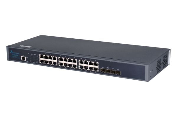 Extralink EX.19720, Håndtert, L3, Gigabit Ethernet (10/100/1000), Rack-montering, 1U
