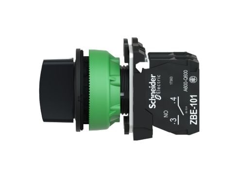 Schneider Electric XB5F, Musta, IP66, IK03, 36,6 mm, 73 mm, 42 mm