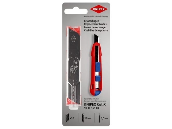 Knipex 90 10 165 E02, Rustfritt stål, Rustfritt stål, 119 mm, 24 mm, 11,5 mm, 0,016 g