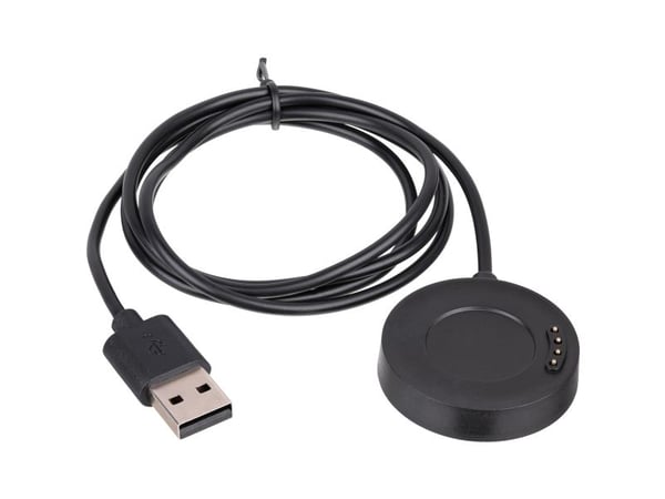 Akyga AK-SW-16 - Dedikerad laddningskabel - USB (endast ström) hane till terminal (magnet) - 1 m - för Amazfit Stratos 3