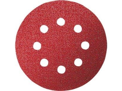 Bosch SLIBEBLAD 125MM RØD K240 5 STK