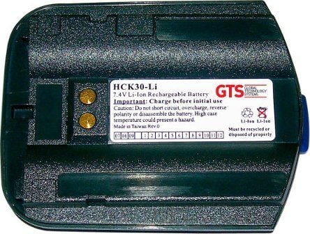 GTS HCK60-LI(S), Batteri, Sort, Hvid, Intermec, CK60, Lithium-Ion (Li-Ion), 2600 mAh