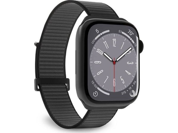 PURO Nylon Sport - Band for Apple Watch 42/44/45/49 mm (svart)
